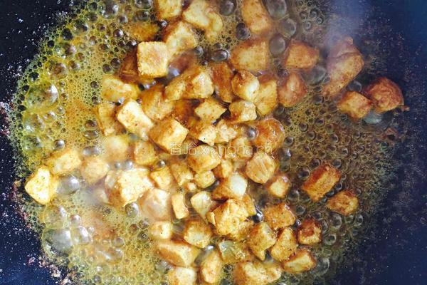 芝士咖喱鸡肉饭的做法图解4