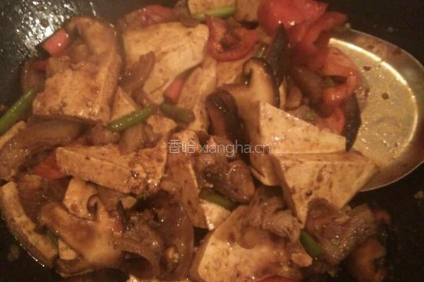 家庭版烧豆腐的做法图解6