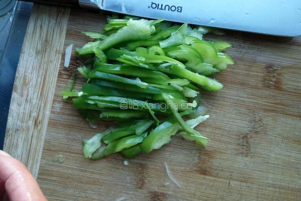 青椒土豆丝的做法图解4