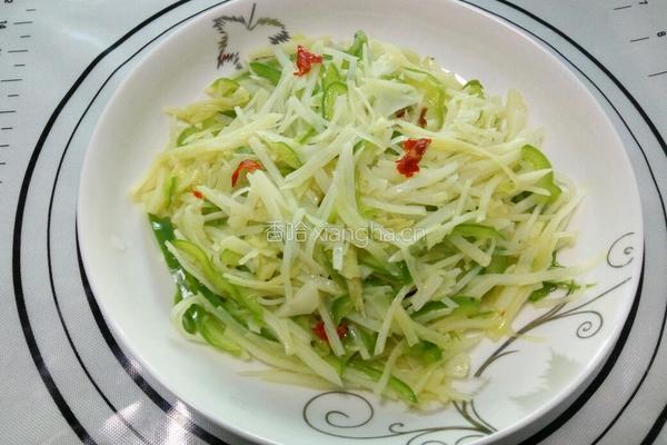 青椒土豆丝的做法图解7
