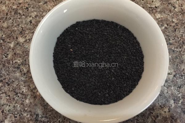 黑芝麻糊的做法图解1