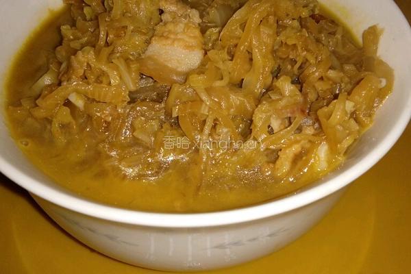 酸菜白肉的做法图解5