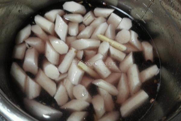 红豆山药粥的做法图解4
