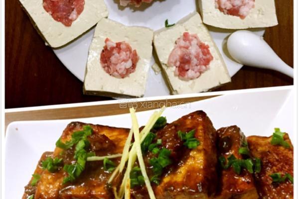 囊豆腐的做法图解2