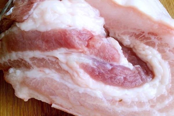 梅菜扣肉的做法图解1