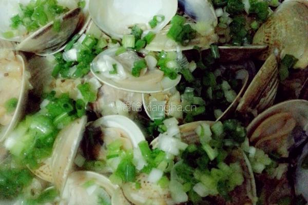 蒜蓉粉丝金针菇蛤蜊的做法图解8