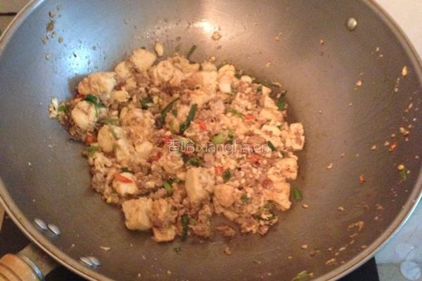 肉末豆腐的做法图解10