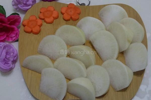 萝卜炖排骨的做法图解4