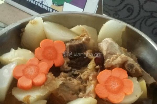 萝卜炖排骨的做法图解5