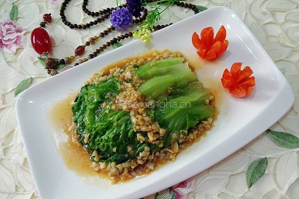 蒜蓉生菜的做法图解12