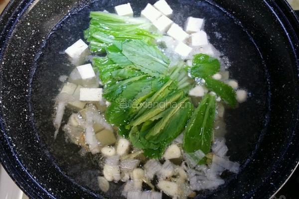 小白菜豆腐汤（珍珠翡翠白玉汤）的做法图解8