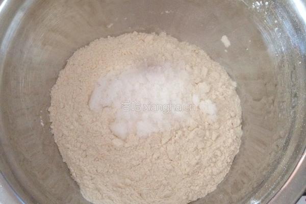香葱火腿咸味司康的做法图解2