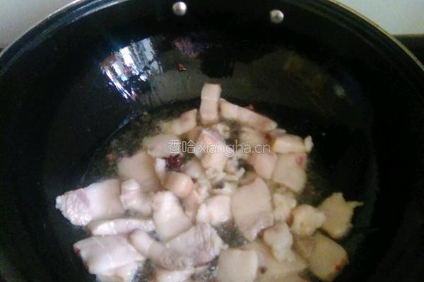 黄豆芽烧肉的做法图解3