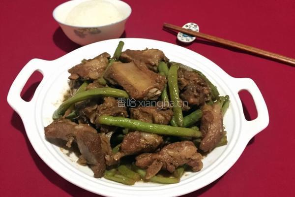 排骨炖豆角的做法图解7