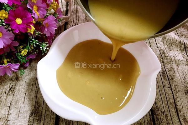 奶香小米麦片栗子羹