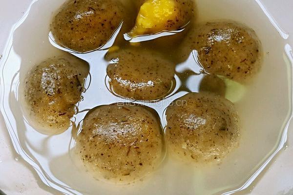田艾豆沙汤圆的做法图解8