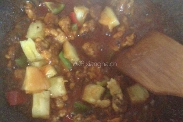 菠萝咕咾肉的做法图解6