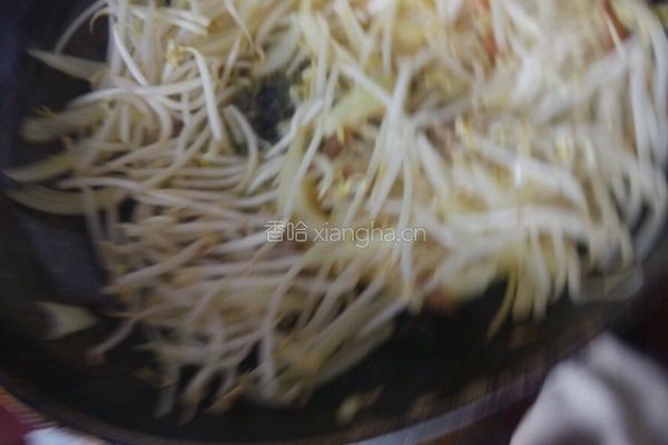 鸡蛋炒面的做法图解7