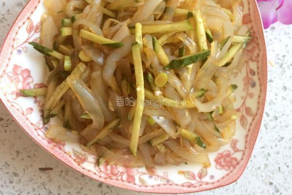 凉拌豌豆粉的做法图解5