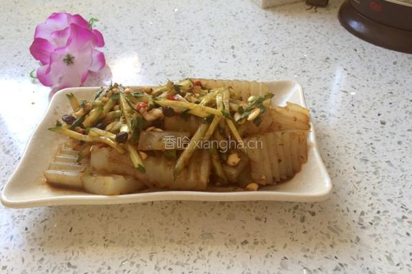 凉拌豌豆粉的做法图解4