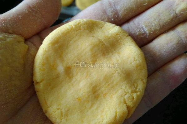 椰香南瓜饼的做法图解9