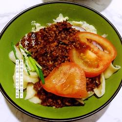 炸酱刀削面的做法[图]