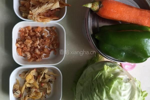 海鲜炒粉的做法图解1