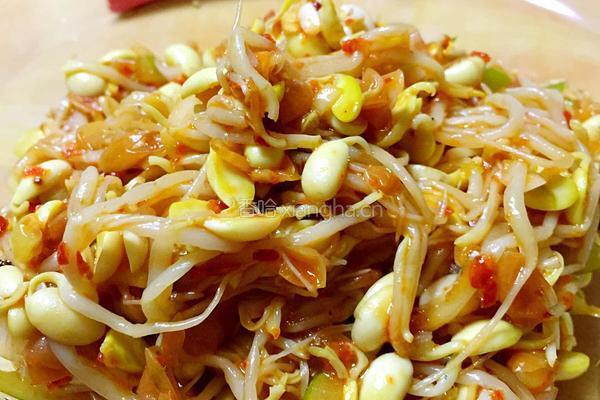 拌豆芽的做法图解4