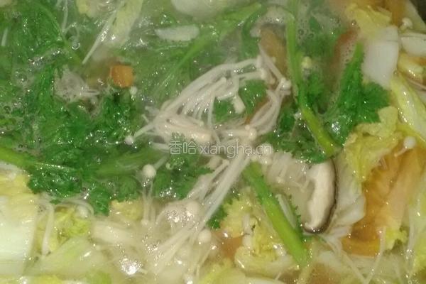 大锅汤菜的做法图解10