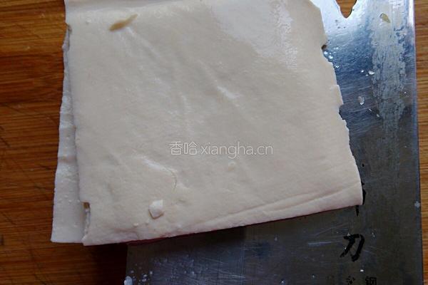豆腐酿肉的做法图解5
