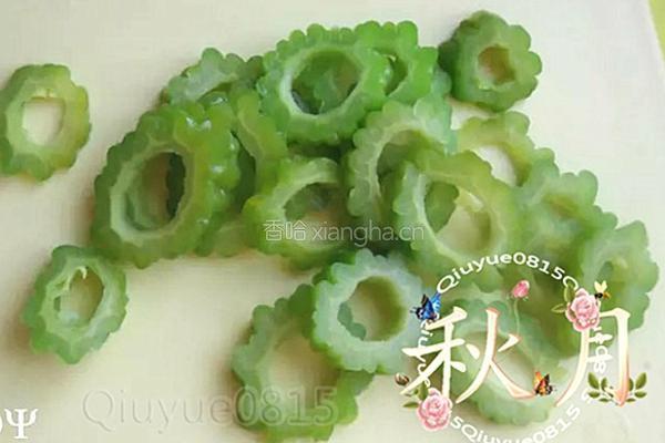 苦瓜圈的做法图解3