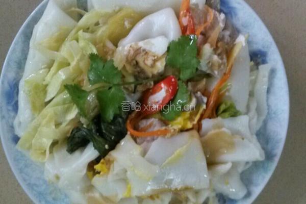 电饭锅蒸辣椒肠粉的做法图解13