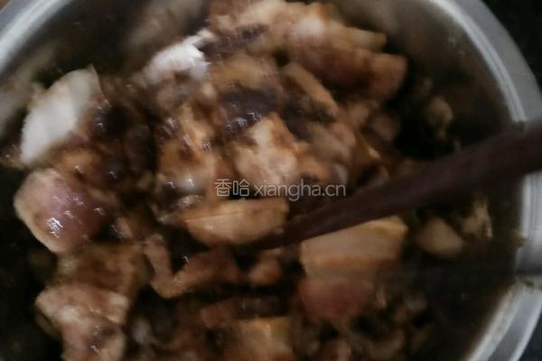 黄豆蒸肉的做法图解6