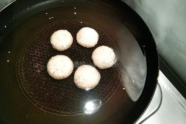 豆沙麻球的做法图解10