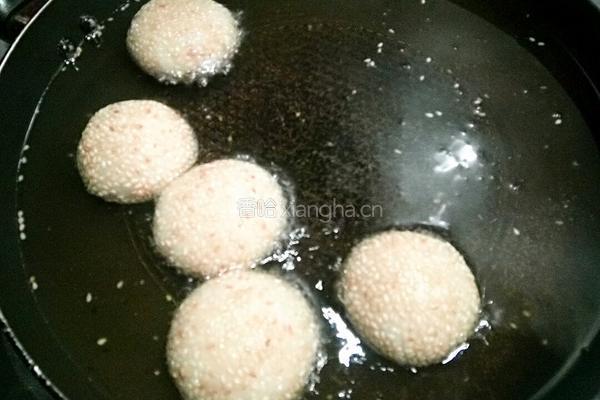 豆沙麻球的做法图解11