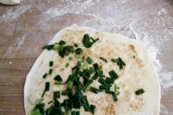 千层葱油饼的做法图解2
