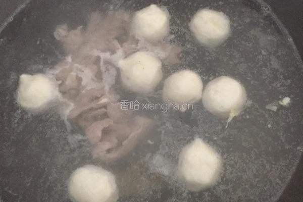 米粉汤的做法图解2
