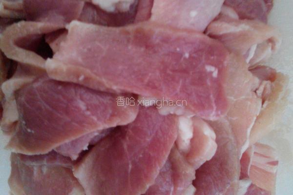 肉片米线的做法图解1