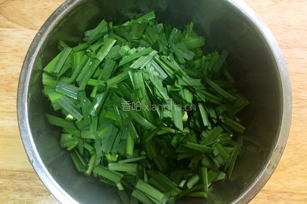 韭菜炒鸡蛋的做法图解1