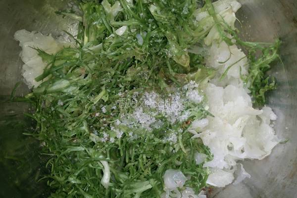 苦菊拌银耳的做法图解4