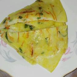 三彩蔬菜饼的做法[图]