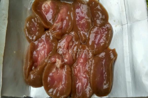 香煎腰片的做法图解2