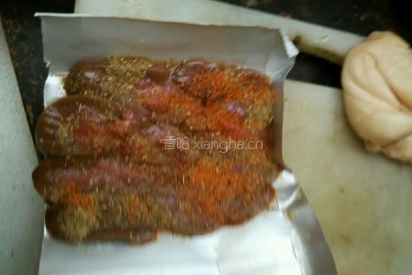 香煎腰片的做法图解4