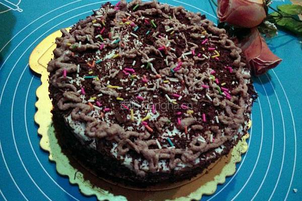 巧克力蛋糕🎂的做法图解4