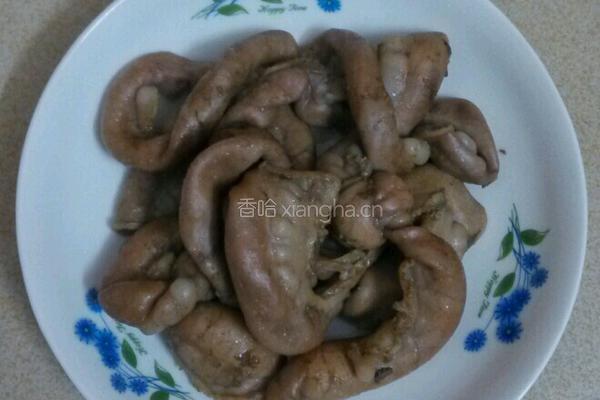 卤酱油猪小肠的做法图解7