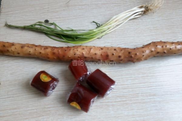 桂花蜜汁山药的做法图解1