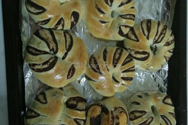 豆沙面包的做法图解7