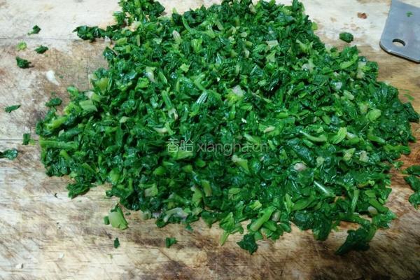 冰花菠菜鸡蛋煎饺的做法图解9
