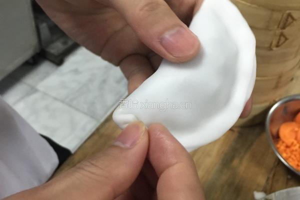 家乡豆角饺子的做法图解3