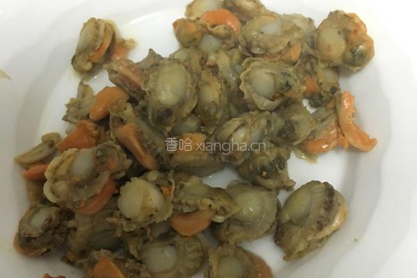 芹菜扇贝配碎培根的做法图解7